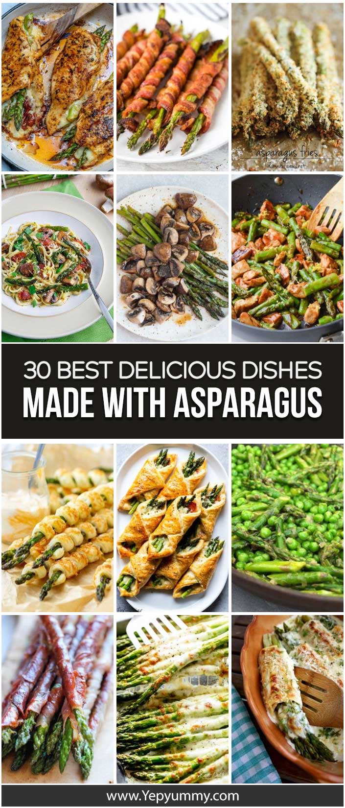 30 Best Delicious Dishes Made With Asparagus
