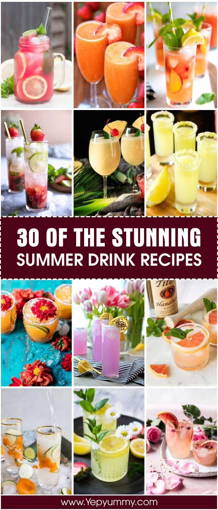30 Of The Stunning Summer Drink Recipes