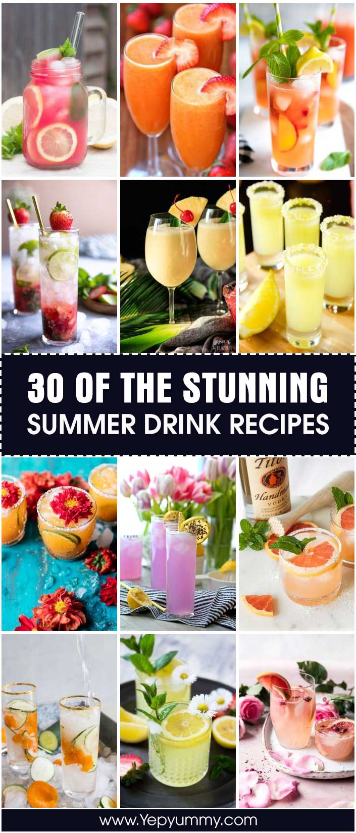 30 Of The Stunning Summer Drink Recipes
