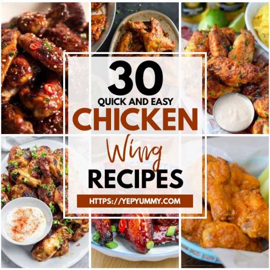 30 Quick And Easy Chicken Wing Recipes