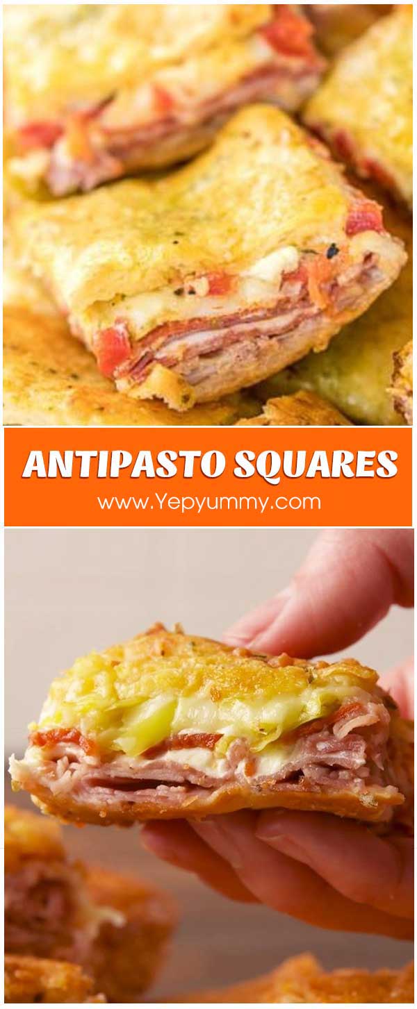 Antipasto Squares