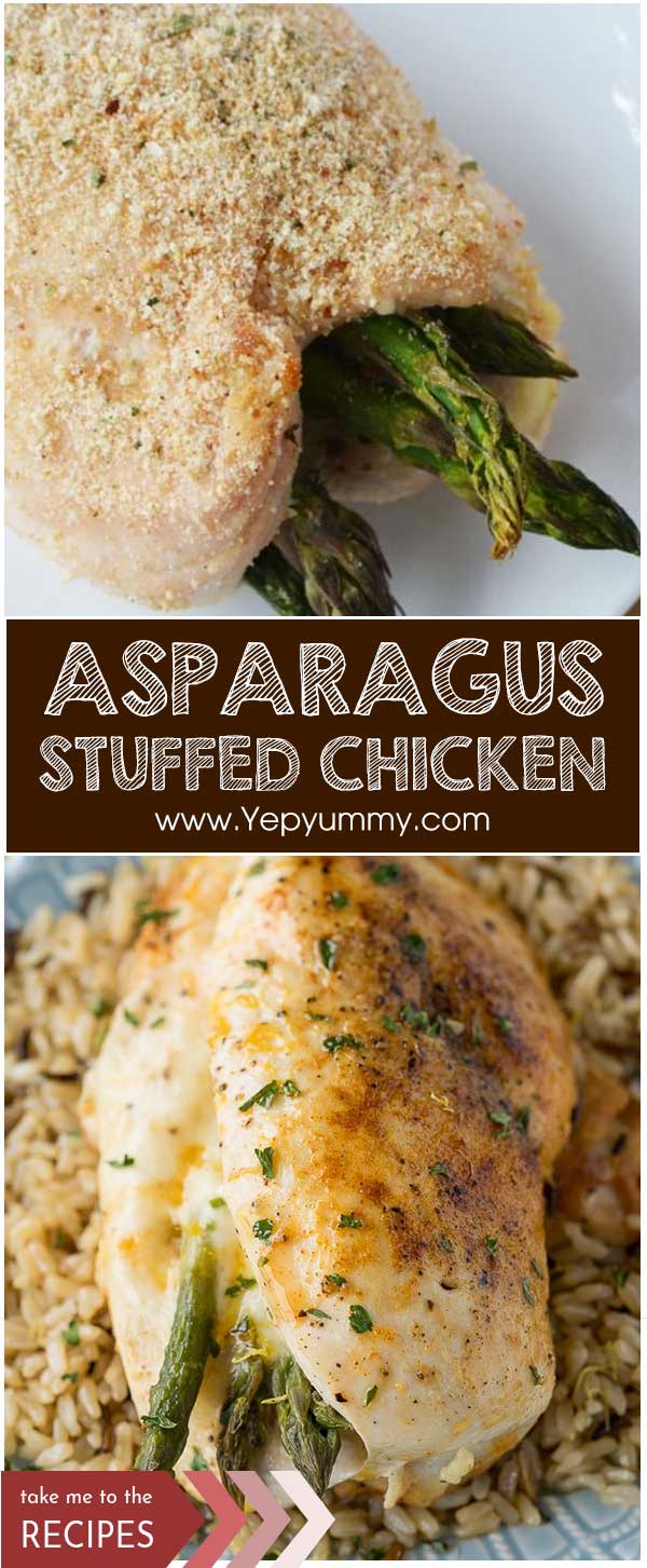 Asparagus Stuffed Chicken