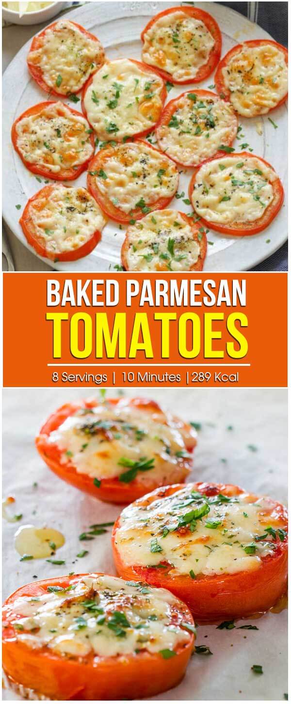 Baked Parmesan Tomatoes