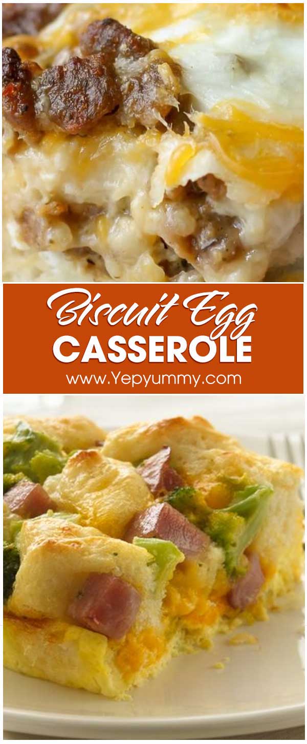 Biscuit Egg Casserole – Yep Yummy