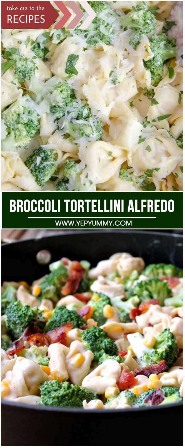 Broccoli Tortellini Alfredo