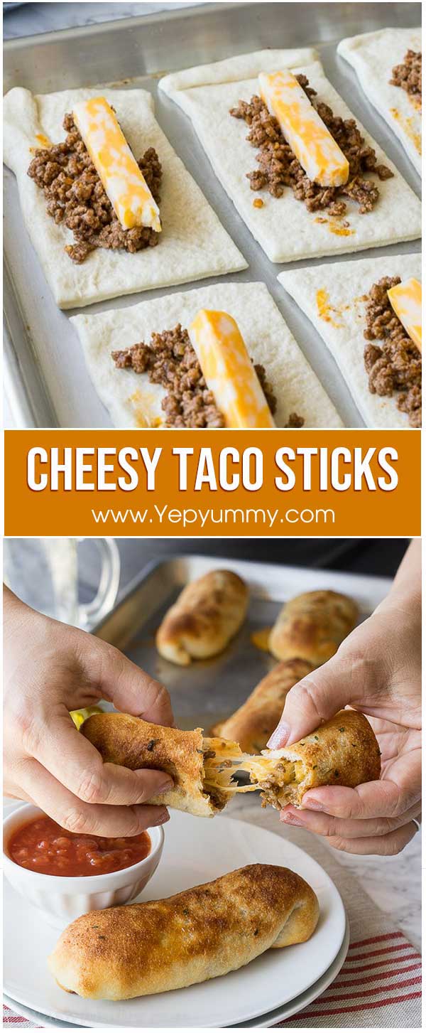 Cheesy Taco Sticks