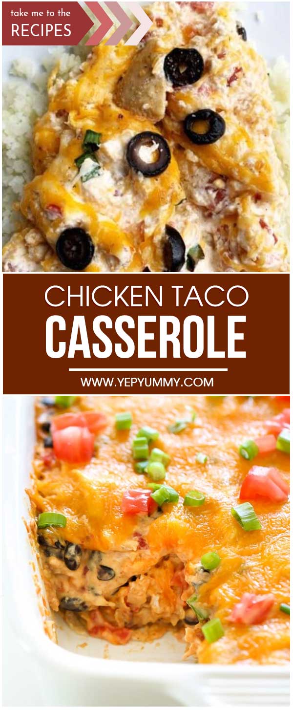 Chicken Taco Casserole