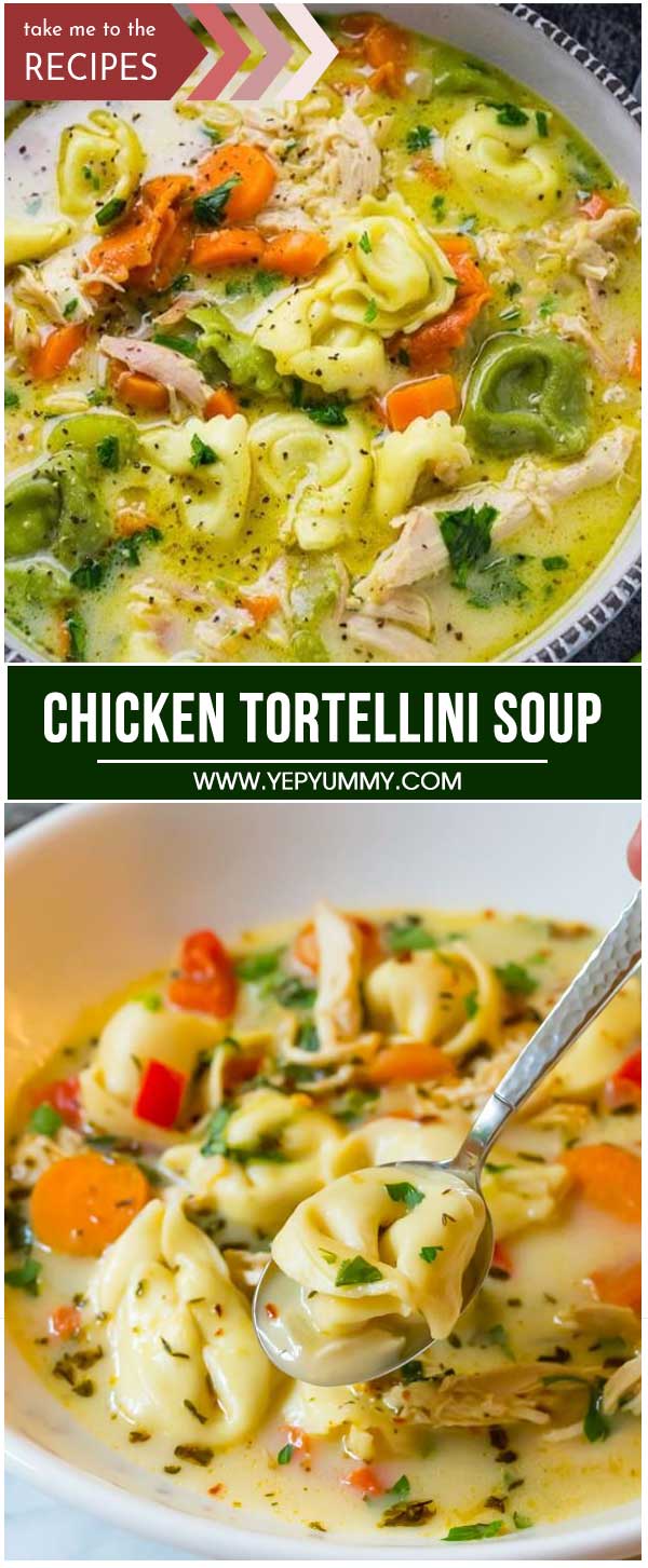 Chicken Tortellini Soup