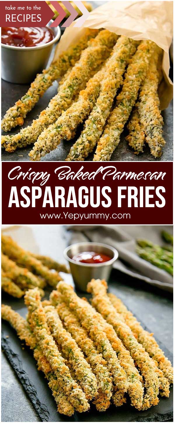 Crispy Baked Parmesan Asparagus Fries