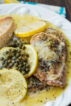 Crock Pot Creamy Lemon Chicken - Dinner Delicious Dishes With Lemon