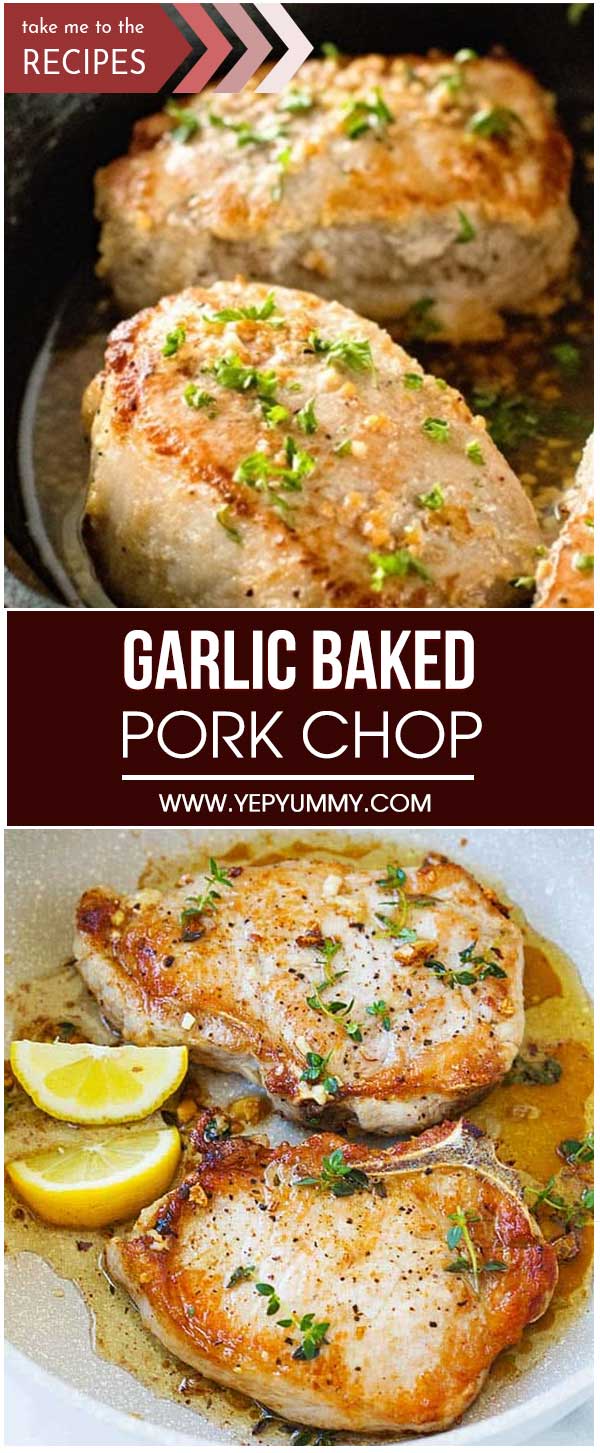 Garlic Baked Pork Chop