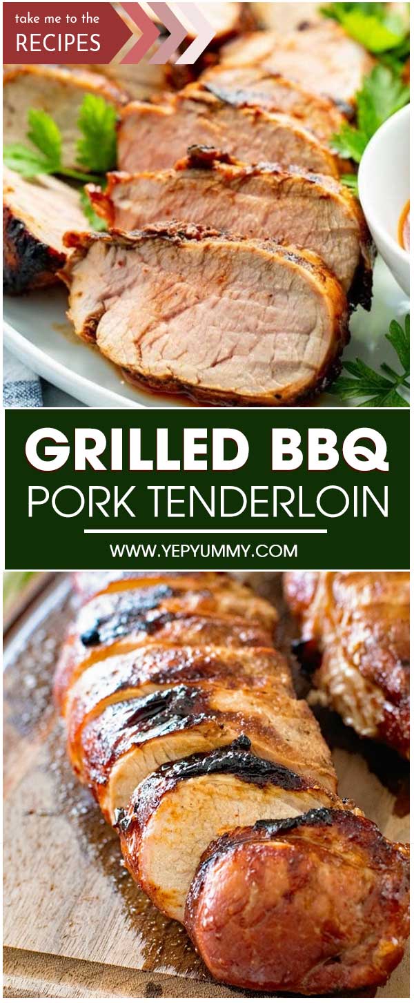 Grilled BBQ Pork Tenderloin