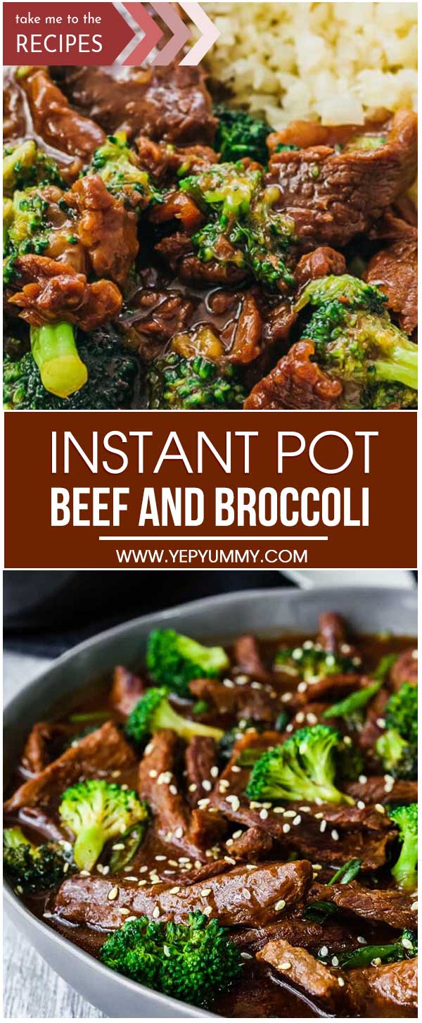 Instant Pot Beef And Broccoli