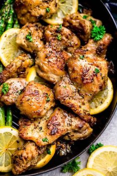 Instant Pot Lemon Garlic Chicken - Dinner Delicious Dishes With Lemon