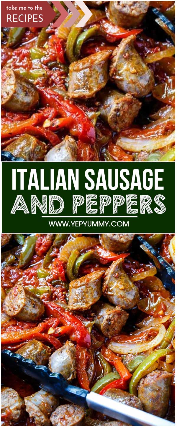 Italian Sausage and Peppers – Yep Yummy