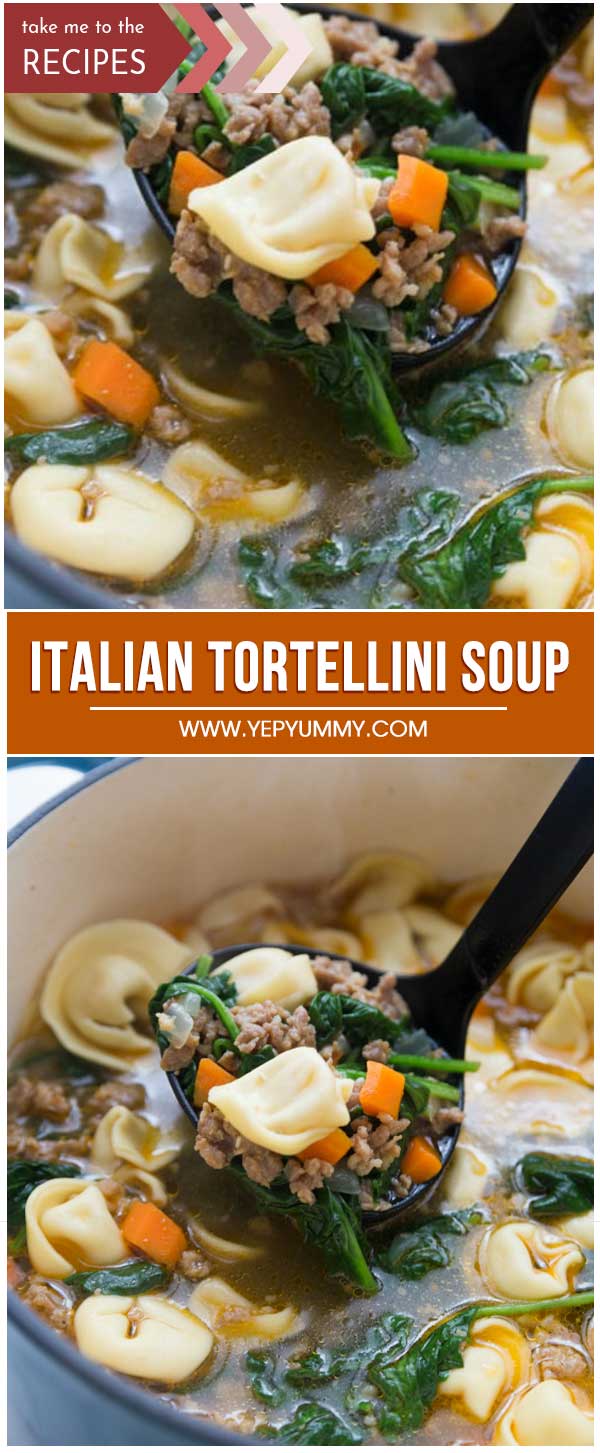 Italian Tortellini Soup