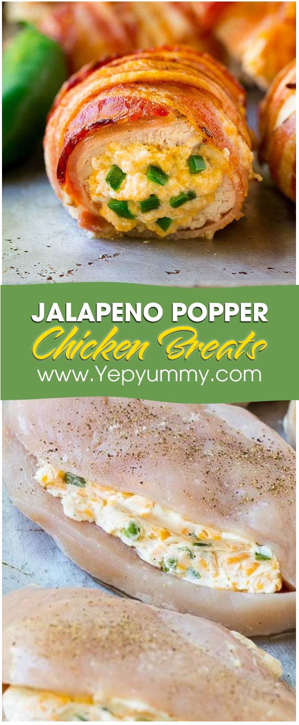 Jalapeno Popper Chicken Breats