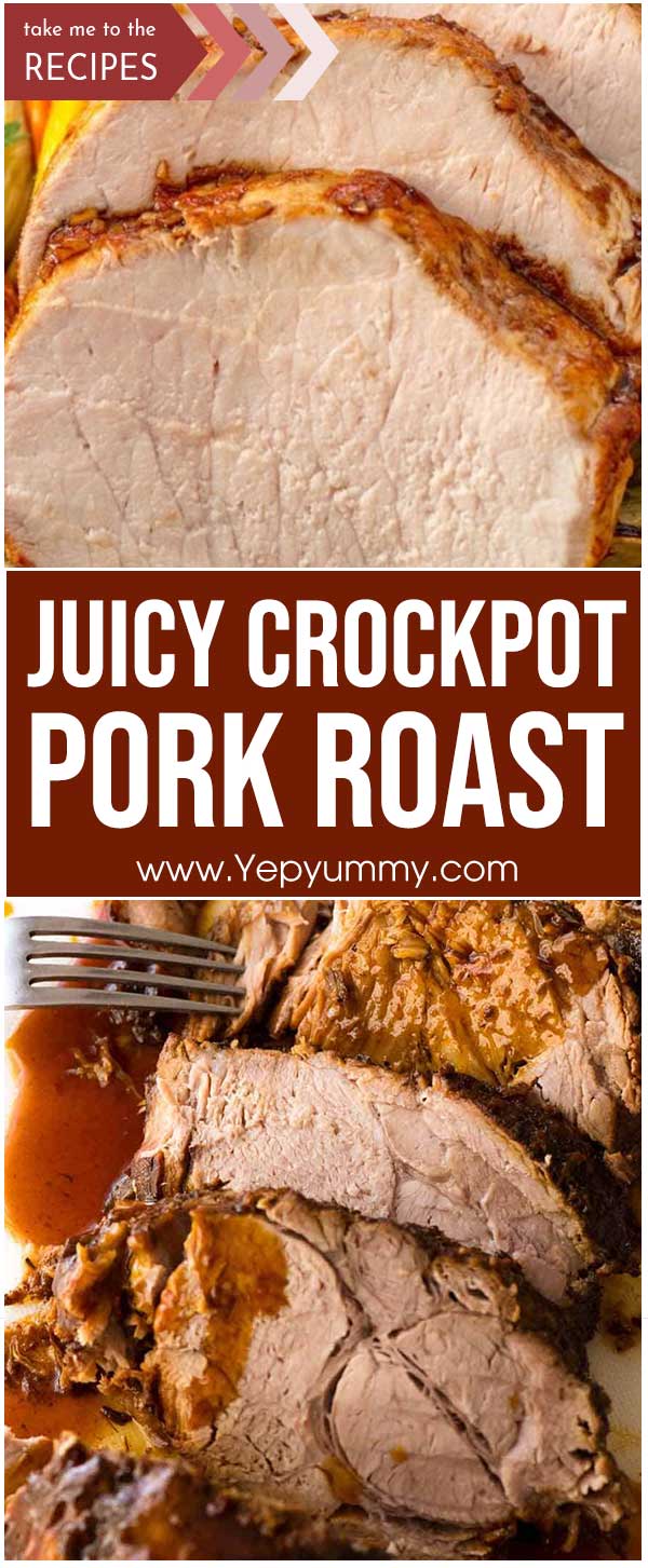 Juicy Crockpot Pork Roast