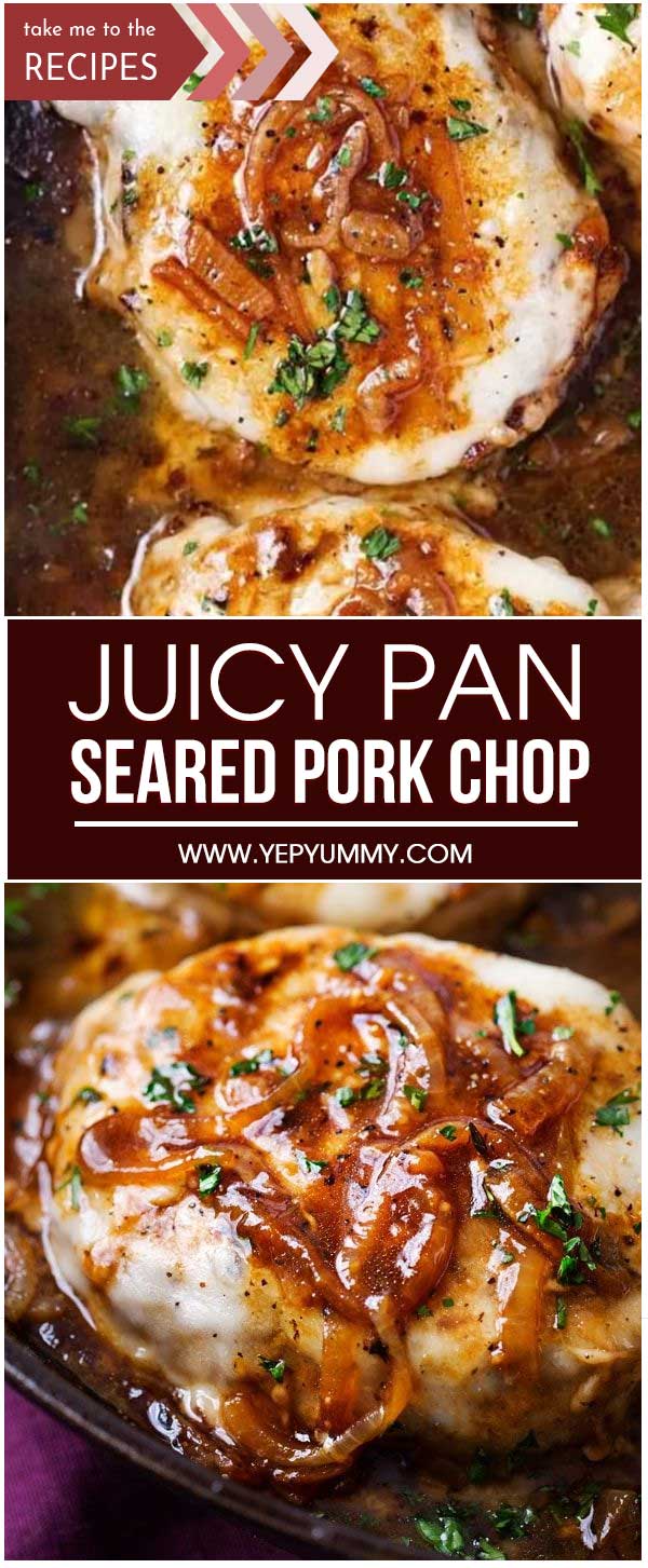 Juicy Pan-Seared Pork Chop – Yep Yummy