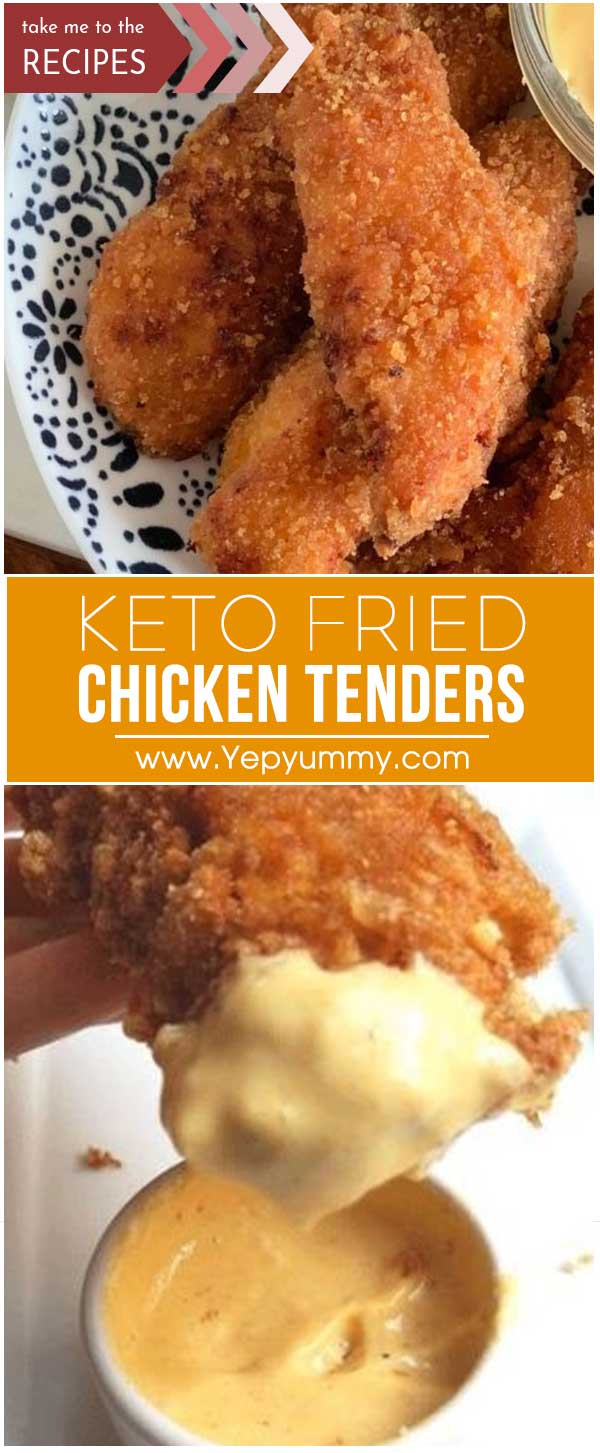 Keto Fried Chicken Tenders