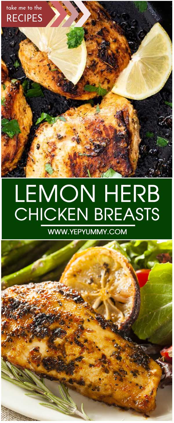 Lemon Herb Chicken Breasts