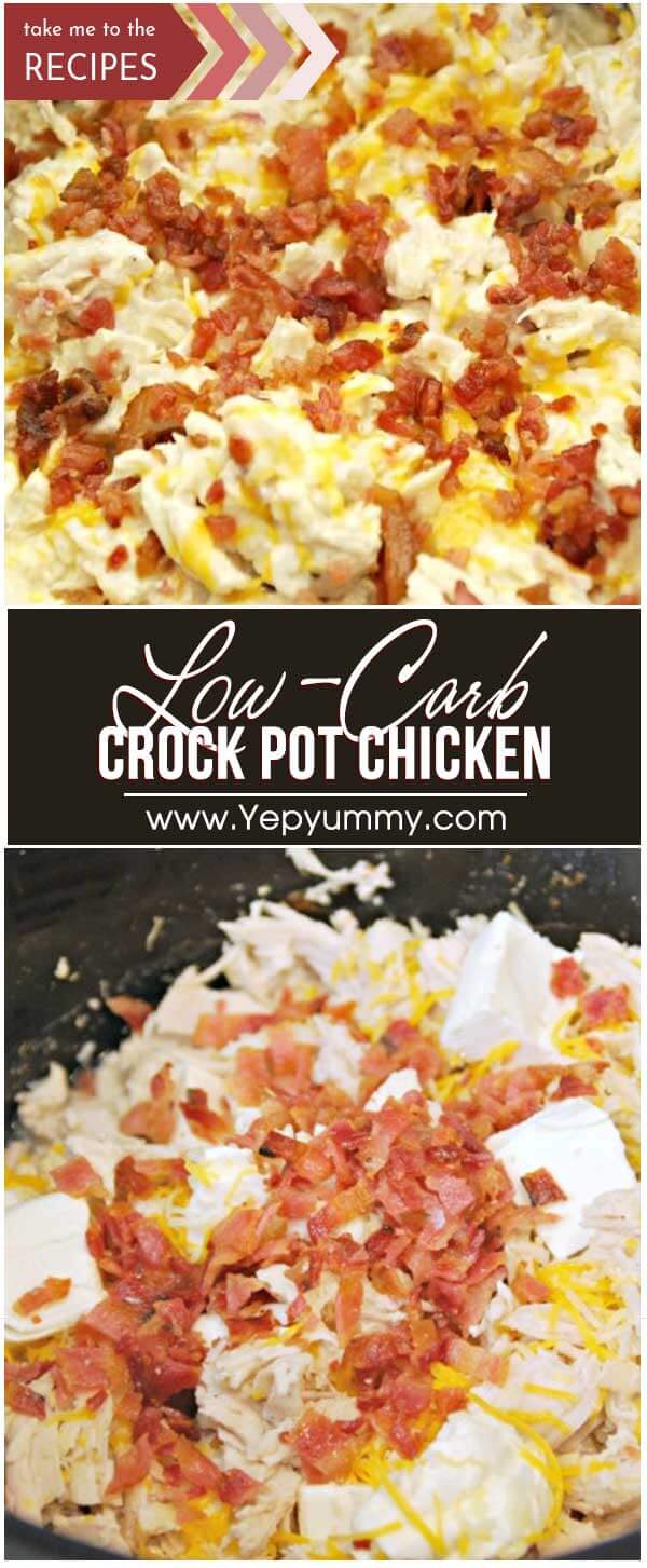 Low-Carb Crock Pot Chicken