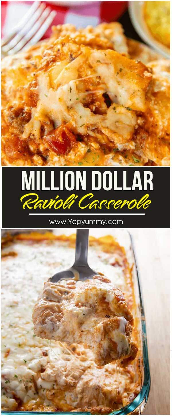 Million Dollar Ravioli Casserole