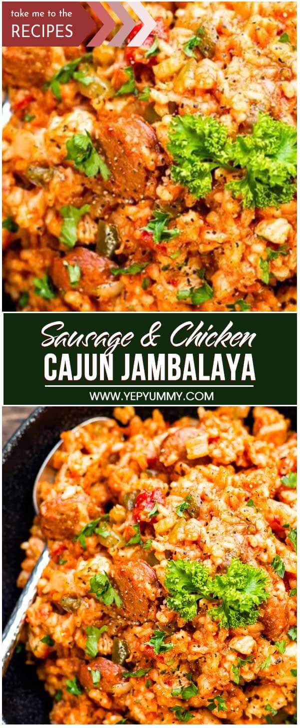 Sausage & Chicken Cajun Jambalaya