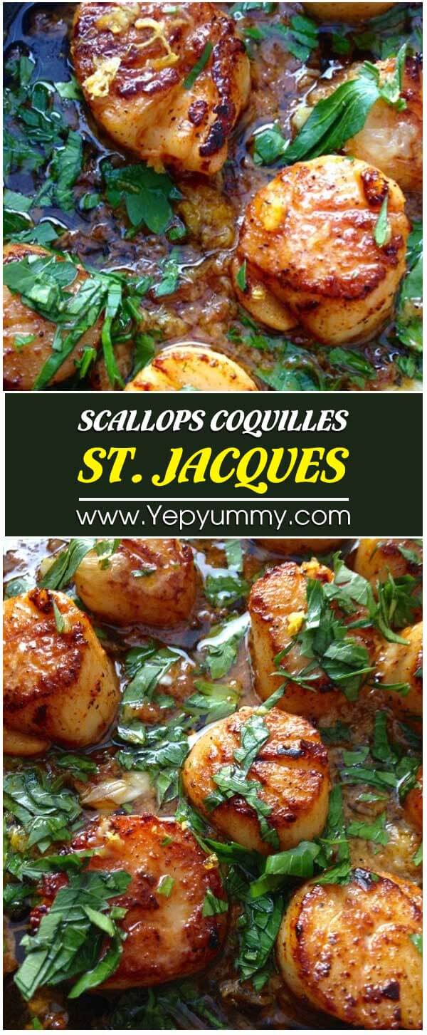 Scallops Coquilles St. Jacques