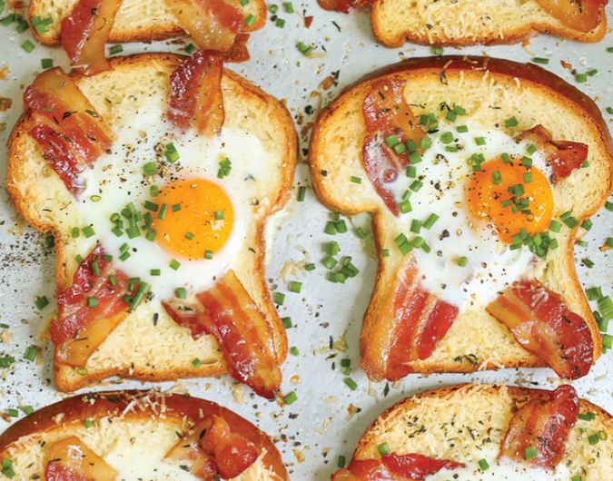 Sheet Pan Egg-in-a-Hole