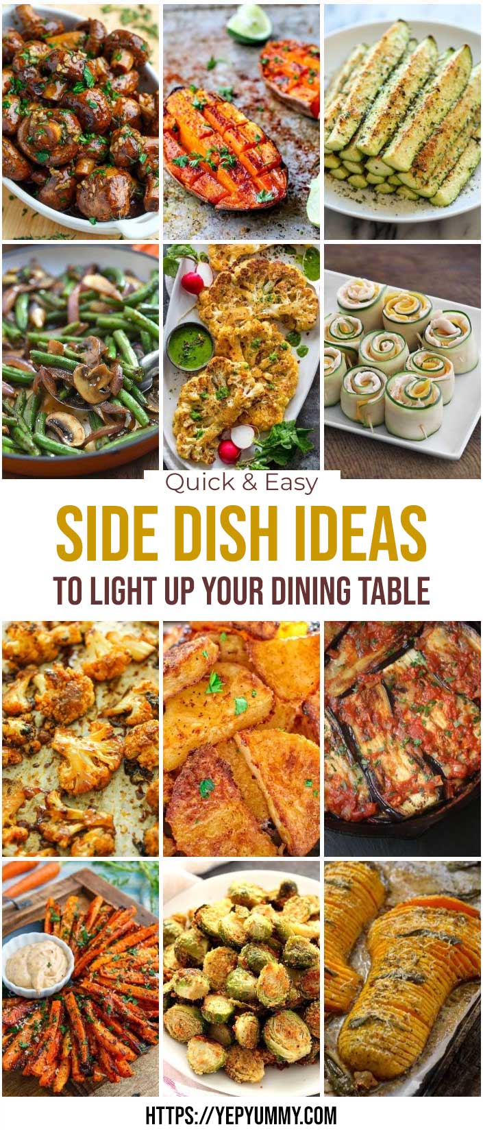 Side Dish Ideas To Light Up Your Dining Table