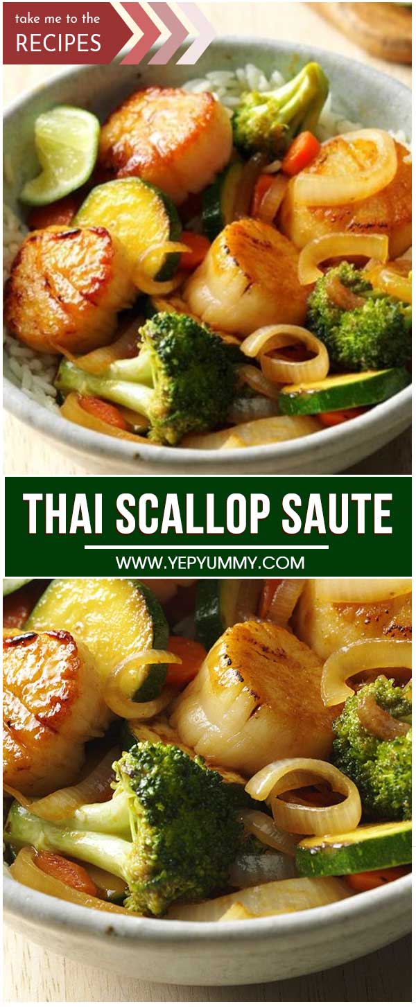Thai Scallop Saute