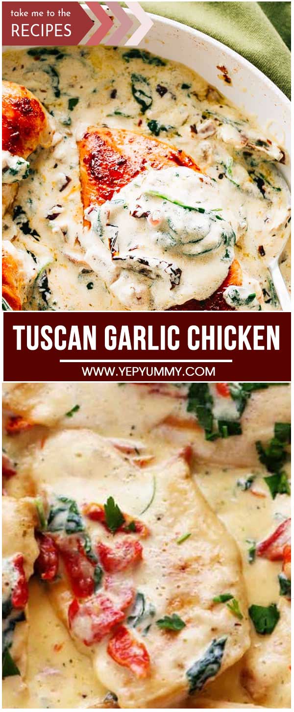 Tuscan Garlic Chicken
