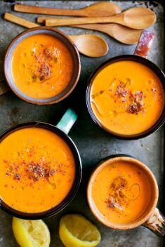 Spiced Roasted Carrot and White Bean Soup - Easy And Delicious White Bean Soup Recipes