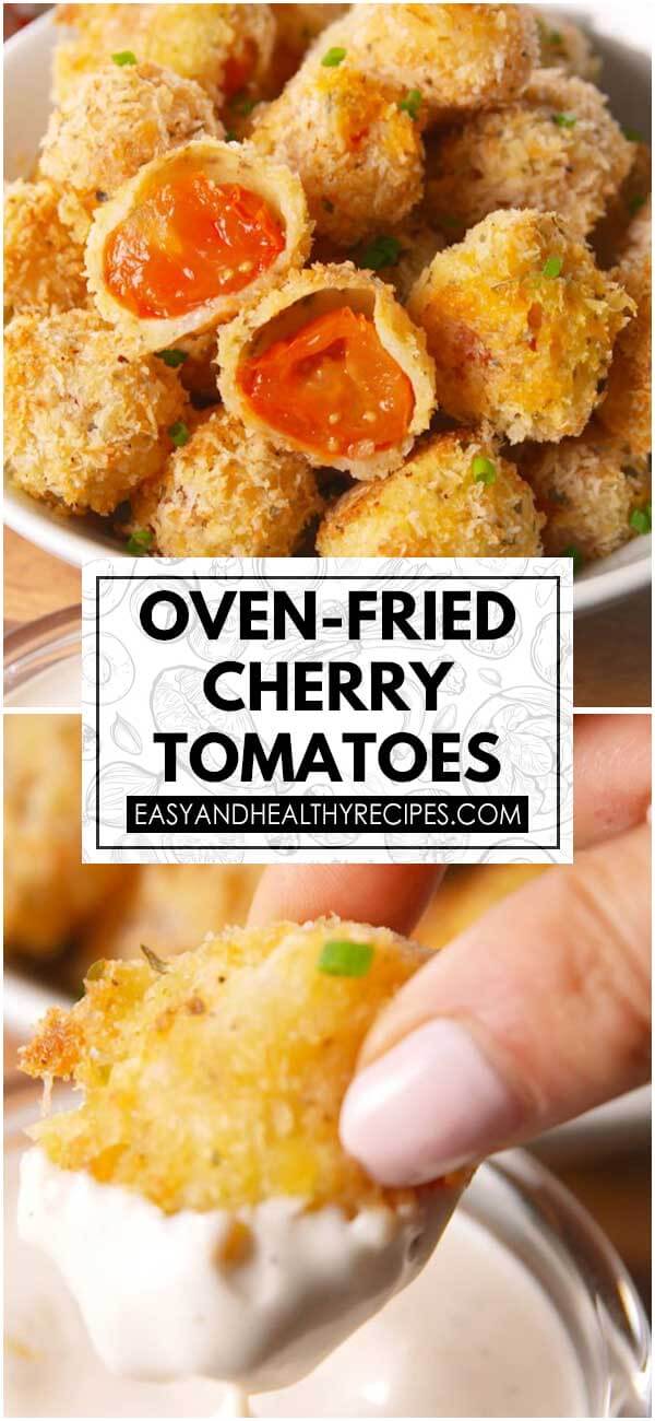Oven-Fried Cherry Tomatoes