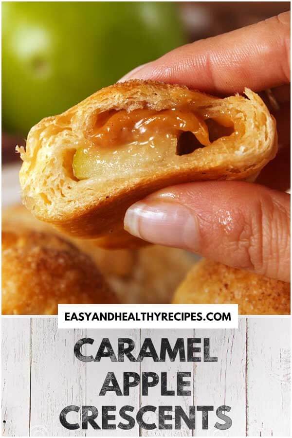 Caramel Apple Crescents