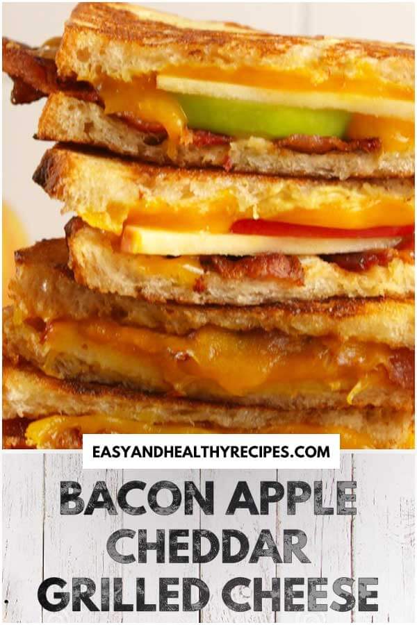 Bacon Apple Cheddar Grilled Cheese