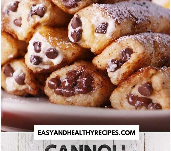 Cannoli French Toast Dippers