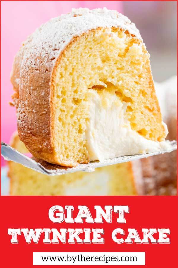 Giant Twinkie Cake