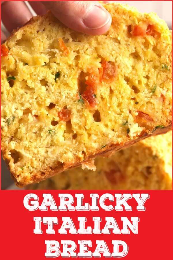 Garlicky Italian Bread