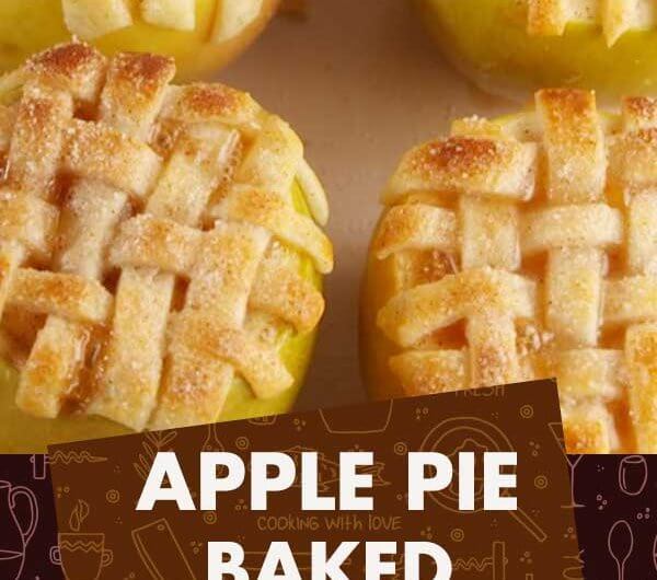 Apple Pie Baked Apples