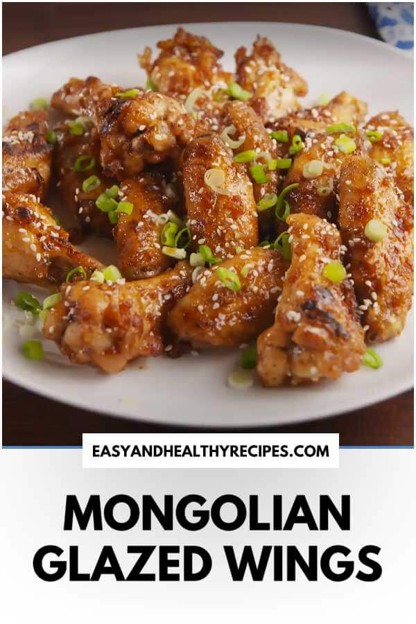 Mongolian Glazed Wings