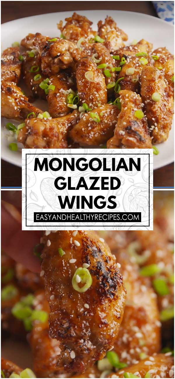 Mongolian Glazed Wings