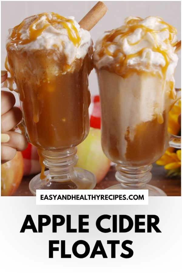 Apple Cider Floats