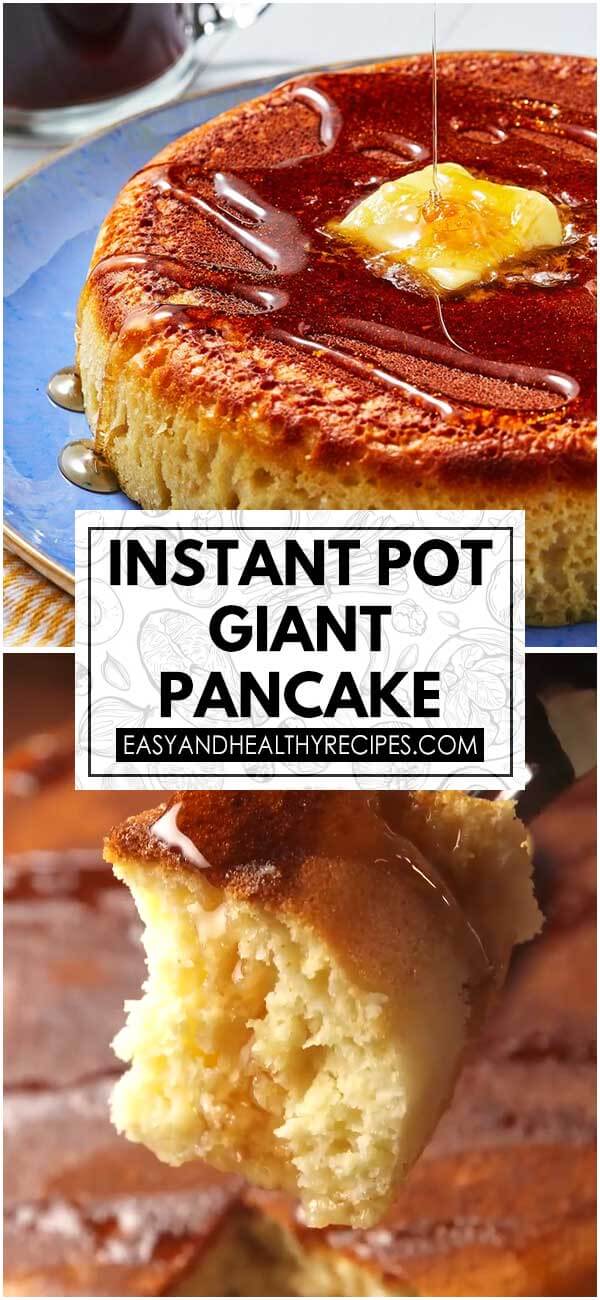 Instant Pot Giant Pancake