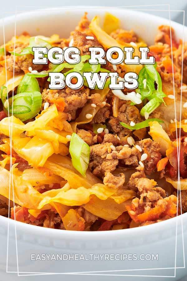 Egg Roll Bowls