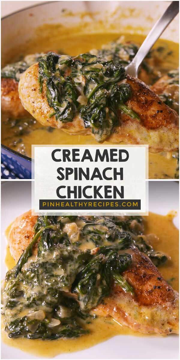 Creamed Spinach Chicken