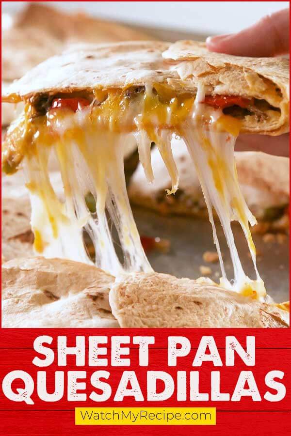 Sheet Pan Quesadillas